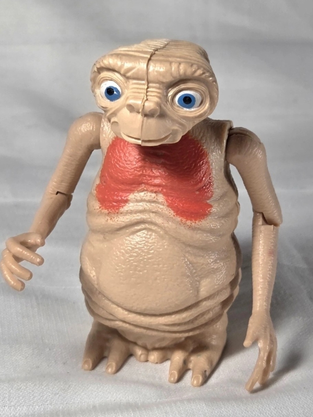 Vintage 80s E.T. The Extra Terrestrial Movie 4" Figurine Extending Neck